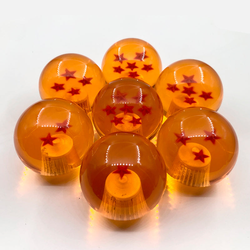 Arcade Replace 35mm Dragon Ball  Dragon Star Balltop Clear Ball Top Handle Joystick Topball for ZIPPY SANWA SEIMITSU Hori Crown M6 Joystick