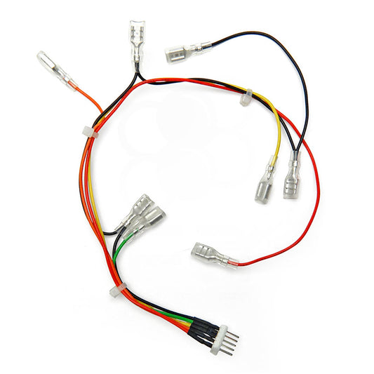 Arcade 4.8mm (.187") Microswitch Terminals 2 Pin 8-Pin to 5-pin Conversion Harness Wires for Jamma MAME Bartop Cabinet Machines