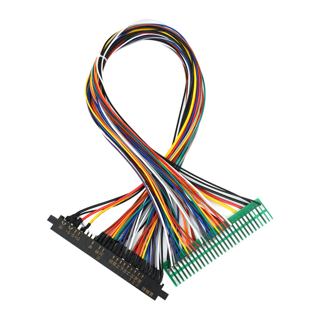 Full 56 pin JAMMA Harness Wire Wiring Loom Extender for veideo arcade game pandora box and 60 in 1 PCB game board