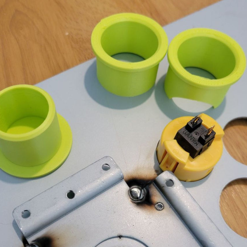 Sinoarcade Snap Out Tool for 30mm Pushbuttons Sanwa OBSF-30 Buttons Gamerfinger HBFS-30-G3-BUCKLE Snap Buttons Removal Push Tool