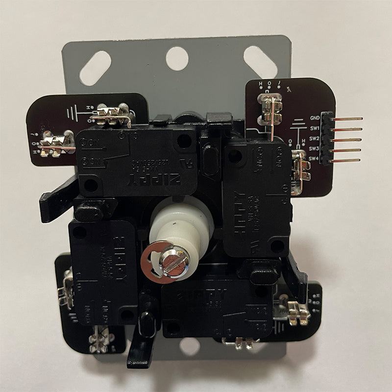 Replaced JLF PCB for Sanwa TP-MA PCB Board Omron .187" Microswitches Hot Swap Joystick Board for OTTO DIY V2 V5 Kit