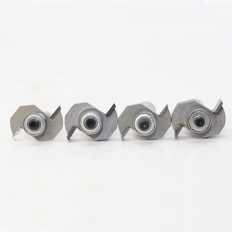 Arcade T Slot Router Bit 1/4" Shank 3/32" Cutting Depth 2 Flutes HSS T-Slot Woodworking Cutter Grooving Tool Cabinets Machines