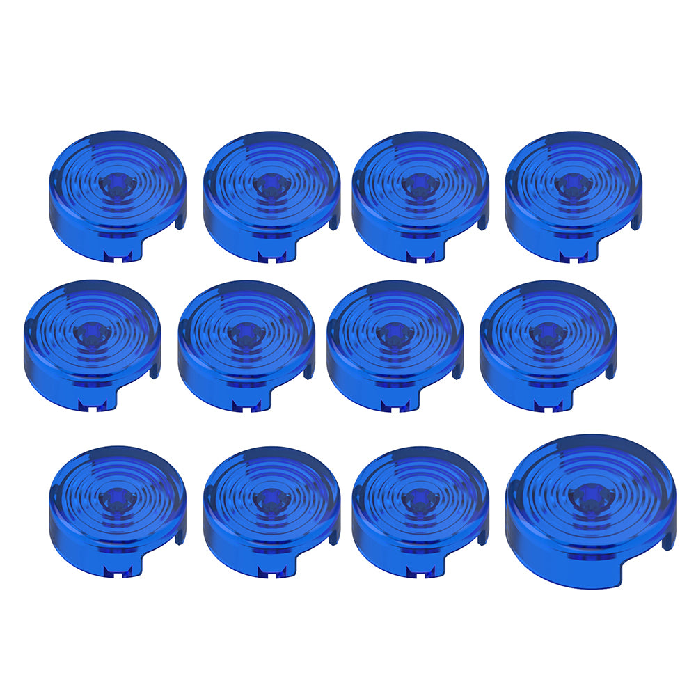 12pcs Arcade Replacement Hitbox Button Caps for Gamerfinger HBFS-30 HBFS-24 Mechanical PushButton Cap for Cherry MX Switches Cap