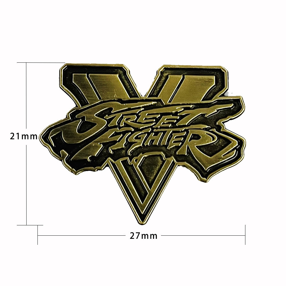 Sinoarcade Breastpin for Street Fighter Brooch of Street Fighter