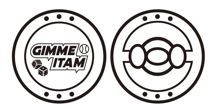 Custom Tokens Arcade game Custom Coin Token Iron Stainless Steel Alloy Copper Tokens for Arcade MAME Amusement Machine Cabinet