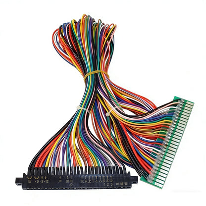 Full 56 pin JAMMA Harness Wire Wiring Loom Extender for veideo arcade game pandora box and 60 in 1 PCB game board