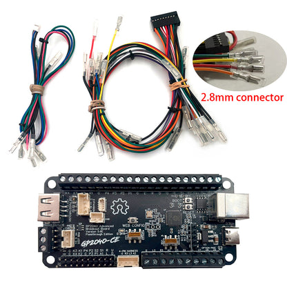 Raspberry Pi Pico Integrated Pico Fighting Board for Arcade Hitbox Mixbox Slimbox DIY Fighing Stick Work For PC PS4