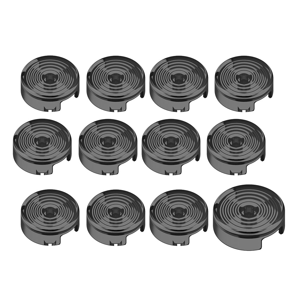 12pcs Arcade Replacement Hitbox Button Caps for Gamerfinger HBFS-30 HBFS-24 Mechanical PushButton Cap for Cherry MX Switches Cap