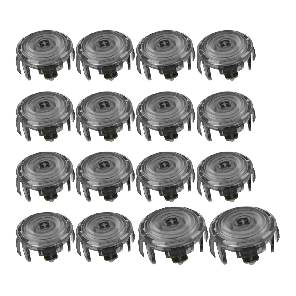 14PCS 24mm & 2PCS 30mm PUNK WORKSHOP PWS Blaze Spark Buttons with Hotswapable Switch for Arcade Game Machine Fight Stick Hitbox