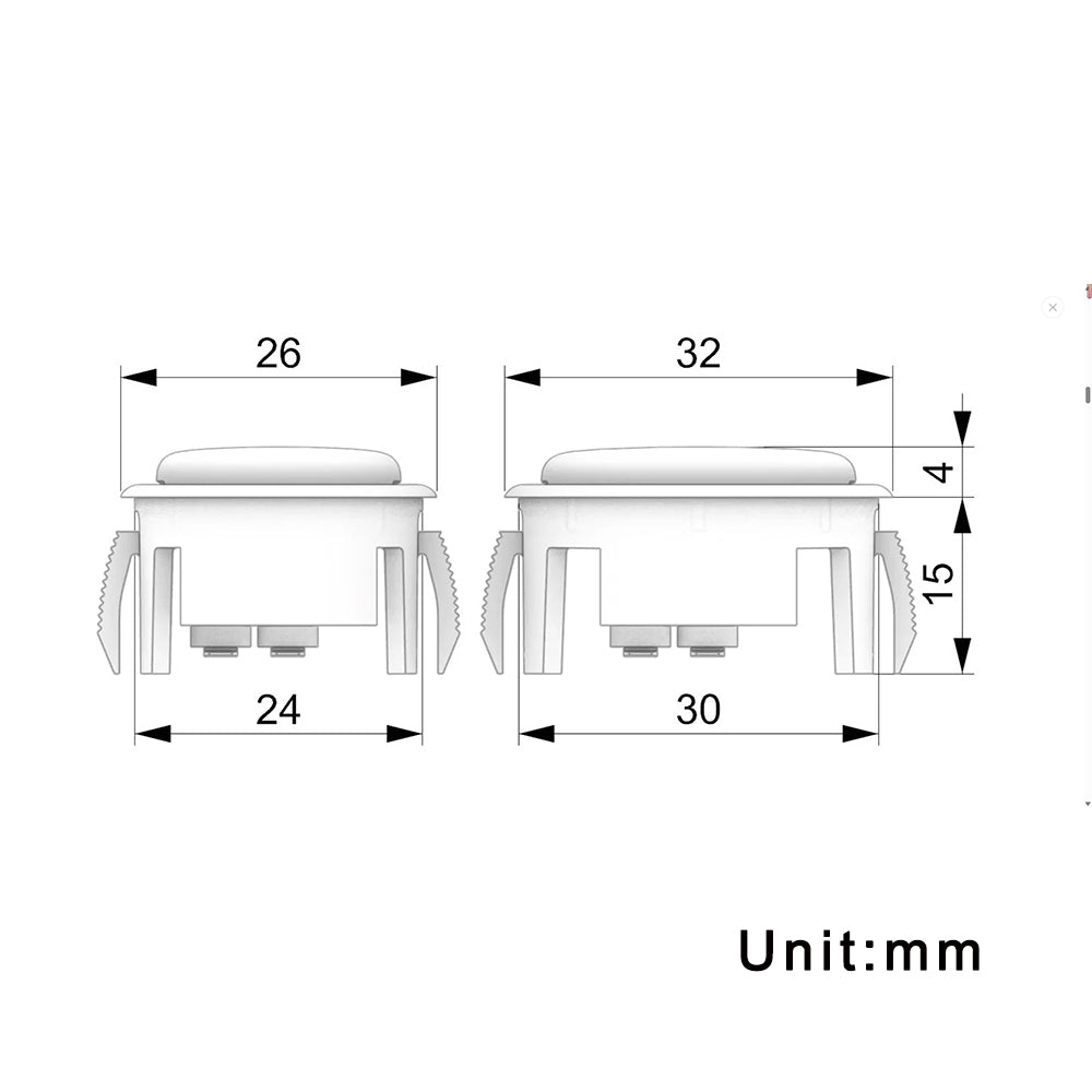 Punk Workshop PWS V2 Gaming Buttons Kit for Arcade Fighting Box Hitbox for Street Fighter Games