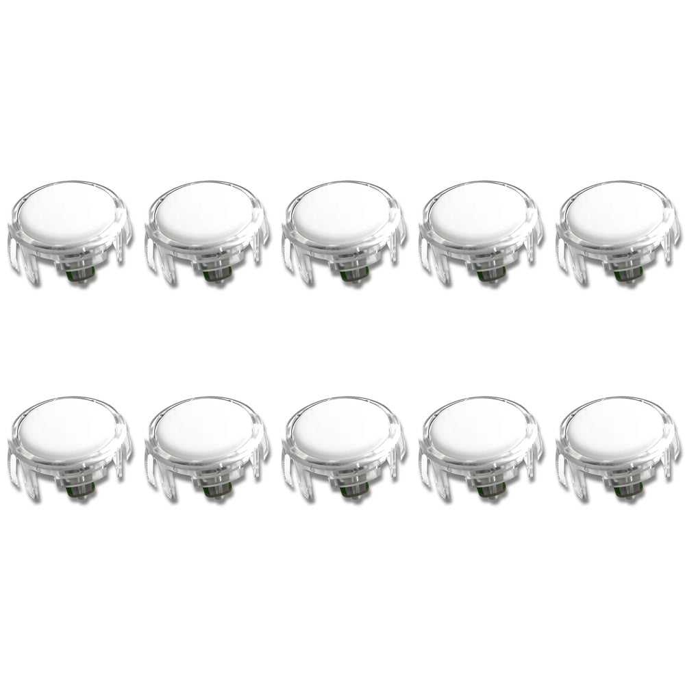 10PCS 24mm 30mm PUNK WORKSHOP PWS Blaze Spark Buttons with Hotswapable Switch for Arcade Game Machine Fight Stick Hitbox