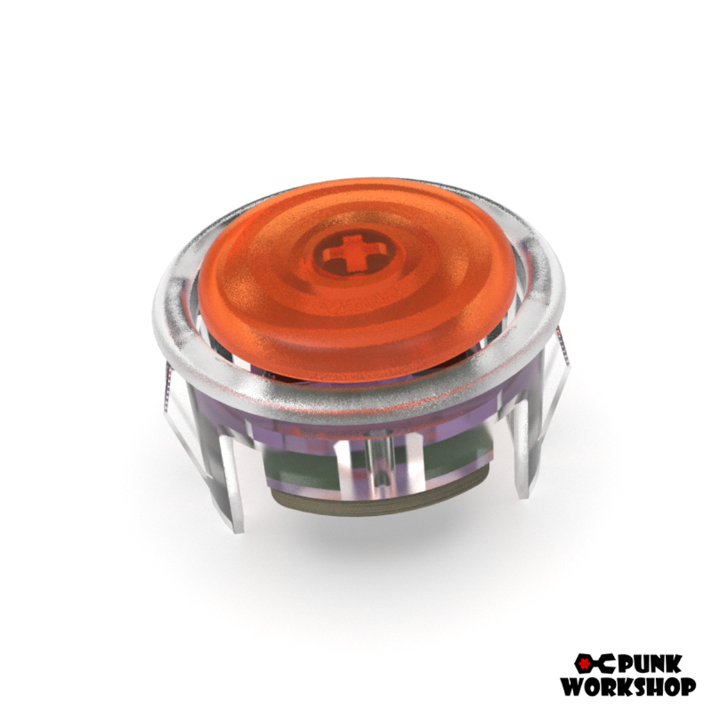 Punk Workshop PWS V2 Gaming Buttons Kit for Arcade Fighting Box Hitbox for Street Fighter Games