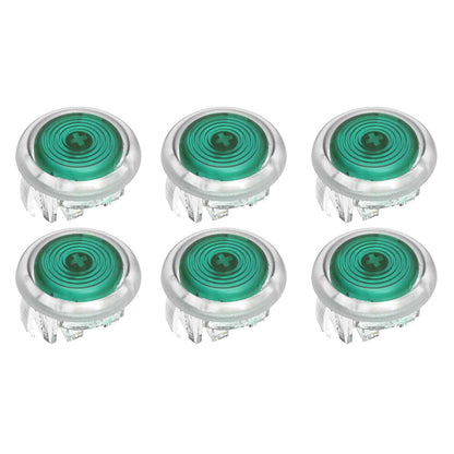 6pcs Punk Workshop 24mm 30mm Mechanical Buttons PushButton with PWS switches V1 V2 for Hitbox Fight Stick Arcade Cabinets