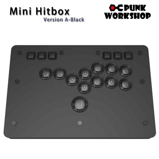 Preorder PunkWorkshop Fighting Stick Controller Mini HitBox V3 SOCD Mechanical Button Support PC/Android PS5 PS4 Xbox WII Switch