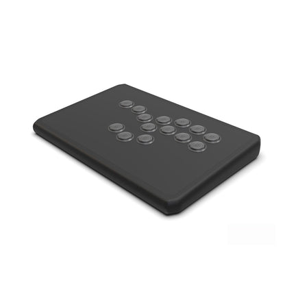 Punk Workshop Newest Mini Box PWS R14 Leverless Controller Support for PC/P S5 With PWS Blaze Spark Buttons Handle Fight Console