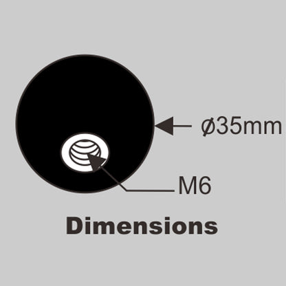 QANBA Mineral Series Balltop Marble Finish Mineral Blue Red Green Topball 35mm for Qanba Gravity Joystick Sanwa joysticks