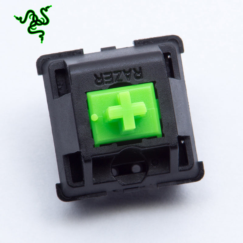 10pcs Original Razer Green Mechanical Switches Replacement for HBFS Pushbutton Mechanical Pushbutton Razer Green SwitchKeyboard