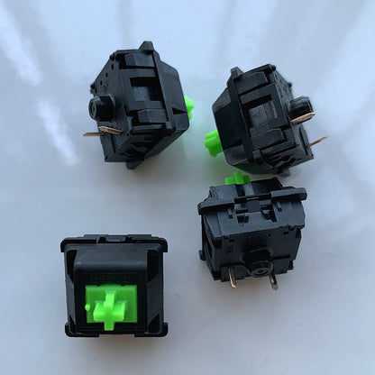 10pcs Original Razer Green Mechanical Switches Replacement for HBFS Pushbutton Mechanical Pushbutton Razer Green SwitchKeyboard