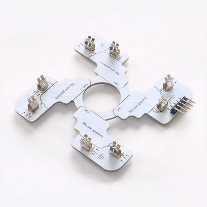 Replaced JLF PCB for Sanwa TP-MA PCB Board Omron .187" Microswitches Hot Swap Joystick Board for OTTO DIY V2 V5 Kit