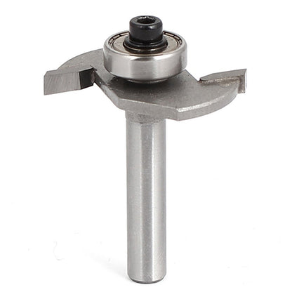 Arcade T Slot Router Bit 1/4" Shank 3/32" Cutting Depth 2 Flutes HSS T-Slot Woodworking Cutter Grooving Tool Cabinets Machines
