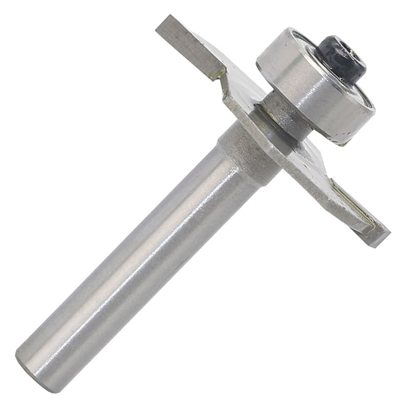 Arcade T Slot Router Bit 1/4" Shank 3/32" Cutting Depth 2 Flutes HSS T-Slot Woodworking Cutter Grooving Tool Cabinets Machines