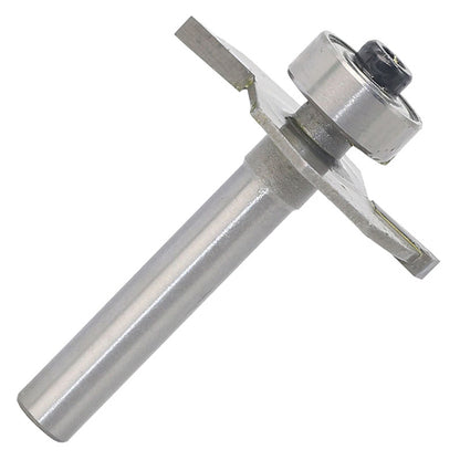 Arcade T Slot Router Bit 1/4" Shank 3/32" Cutting Depth 2 Flutes HSS T-Slot Woodworking Cutter Grooving Tool Cabinets Machines