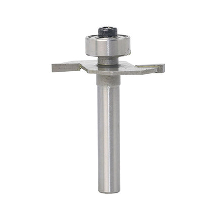 Arcade T Slot Router Bit 1/4" Shank 3/32" Cutting Depth 2 Flutes HSS T-Slot Woodworking Cutter Grooving Tool Cabinets Machines