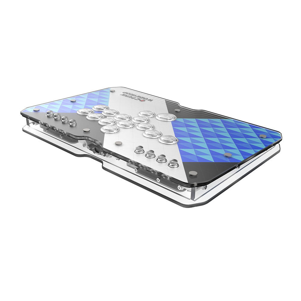 Punk Workshop ULTRA BOX Leverless Controller HitBox SOCD Supported Fighting Stick for PC with Mechanical Swiches Buttons
