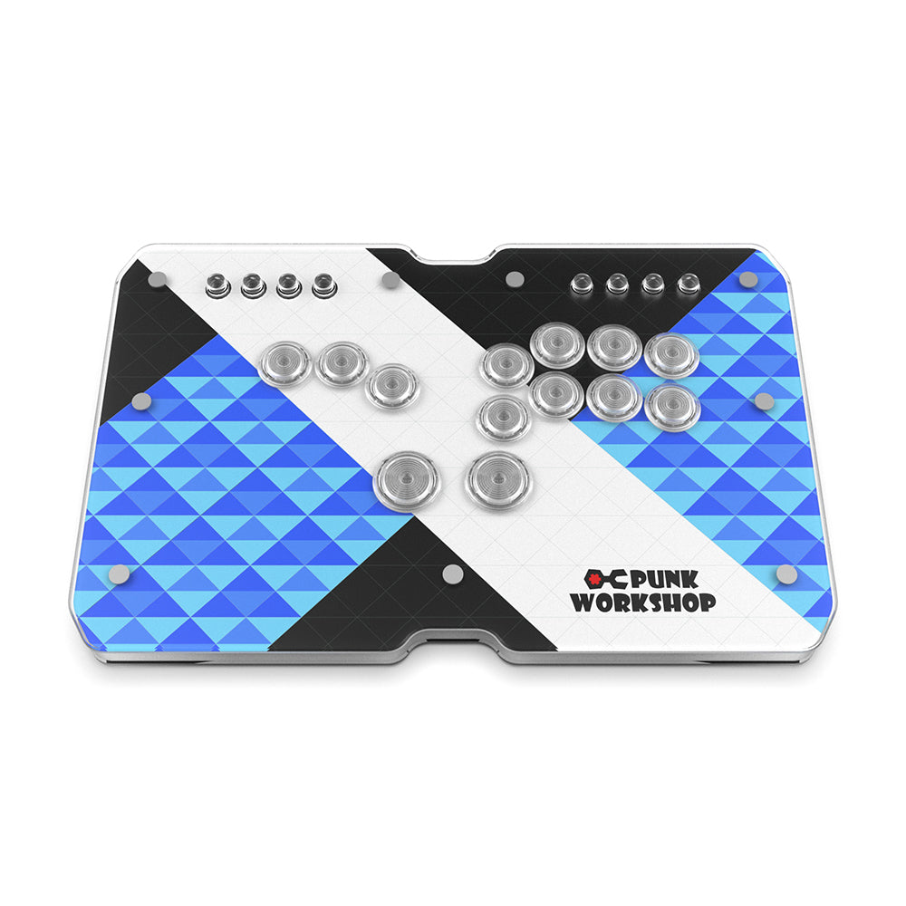 Punk Workshop Fighting Stick Controller Mini HitBox V3 SOCD Mechanical Button Support PC/Android PS5 PS4 Xbox WII Switch