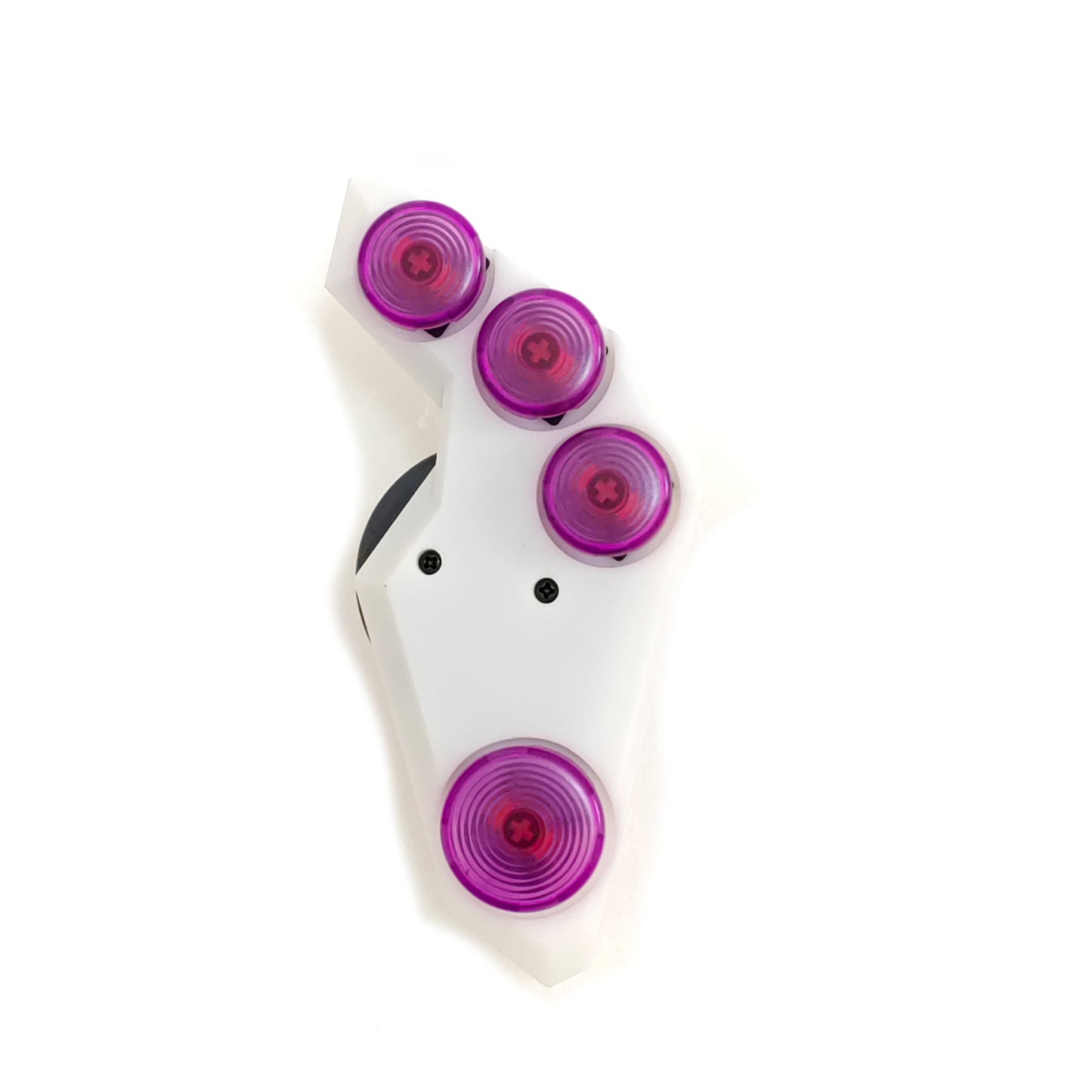 Replacement Hitbox WASD Movement Keys Arcade Fightstick to Hitbox Convert White with Hot-Swap Gateron Low Profile Red Switches