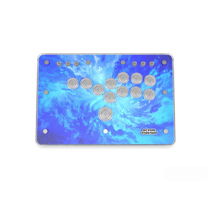 Punk Workshop Mini BOX Leverless Controller Mini HitBox SOCD Fighting Stick Controller Mechanical Button Support PC PS5