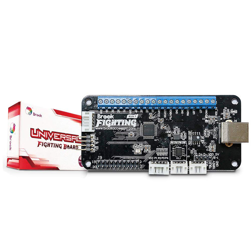 Brook Universal Fighting Board Fight Board UP5 Upgrade Kit Compatible with PS5/Xbox Series X/S/Switch/PS4/PS3/Xbox One/Xbox 360/Wii U/NEOGEO Minni