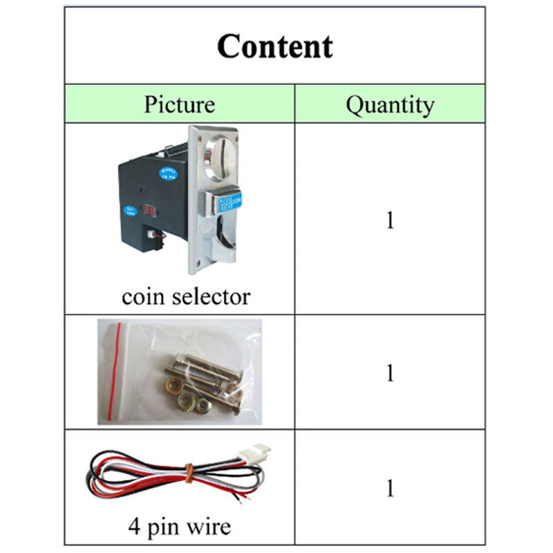 Zinc Alloy Front Plate Advanced CPU Multi Coins Selector coin Acceptor for Vending machine accept 3~8 type coins at the same time