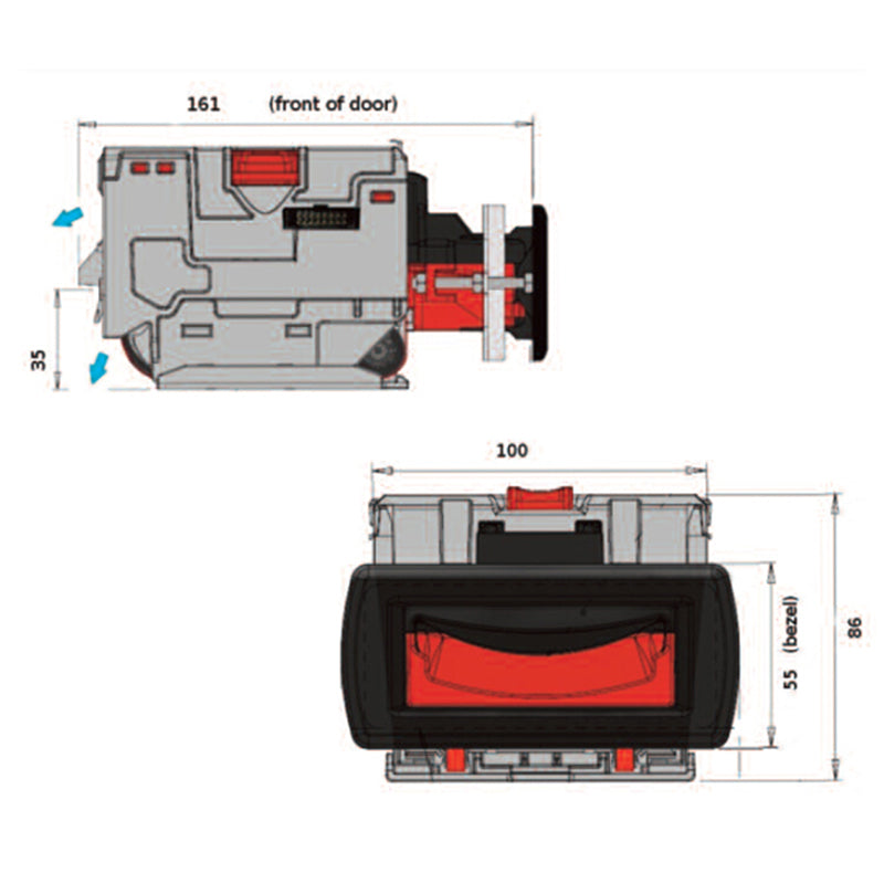 ITL NV10 USB Bill Acceptor Validator bank note Validator vending cash handling equipments