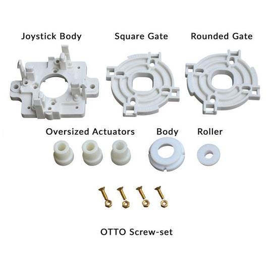 Arcade OTTO DIY V1 Japanese Version Kit for Sanwa JLF and Hori Hayabusa Upgrade Kits for Sanwa JLF-TP-8YT Hayabusa Joystick