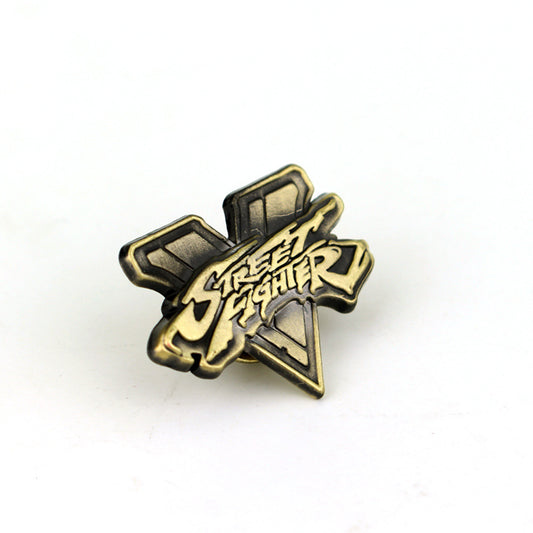 Sinoarcade Breastpin for Street Fighter Brooch of Street Fighter