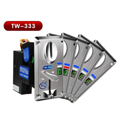 Advanced LCD Display Coin Selector TW-333 Anti Finishing Coin Acceptor for Vending Machines Arcade MAME Game coin system