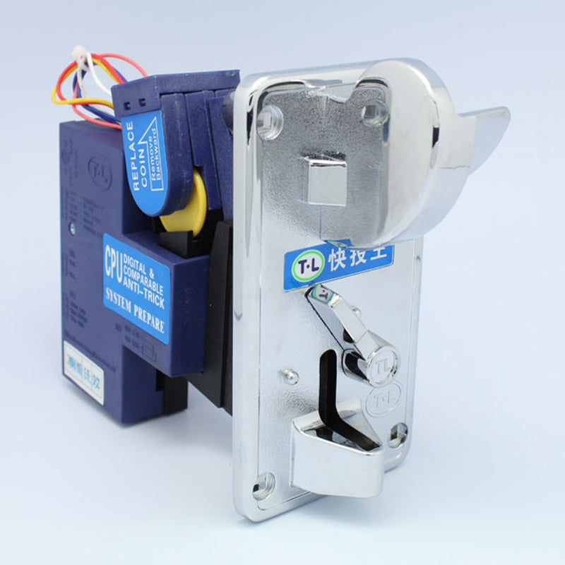 High Speed Inserting Front Entry Single Coin Selector TW-930 Coin Acceptor for Vending Machines Arcade MAME Game Cabinets